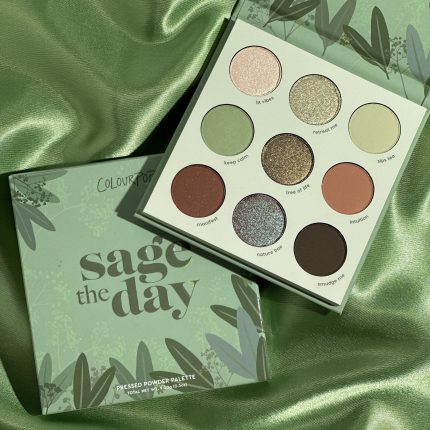9-Pan Palette pigmented pressed powder palette